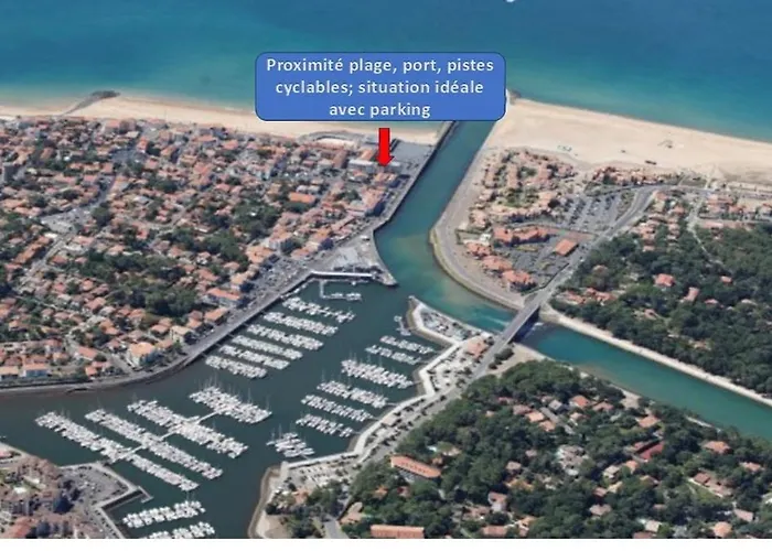 L'estacade A 2 Pas De La Plage, Du Port Et Des Pistes Cyclables Apartment *